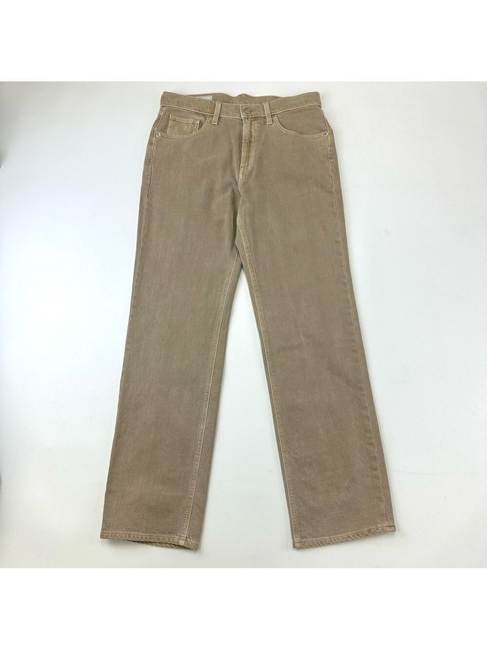 Gap 90s loose midrise sand pant Size 4 27inch waist Inseam 29 inches neutral